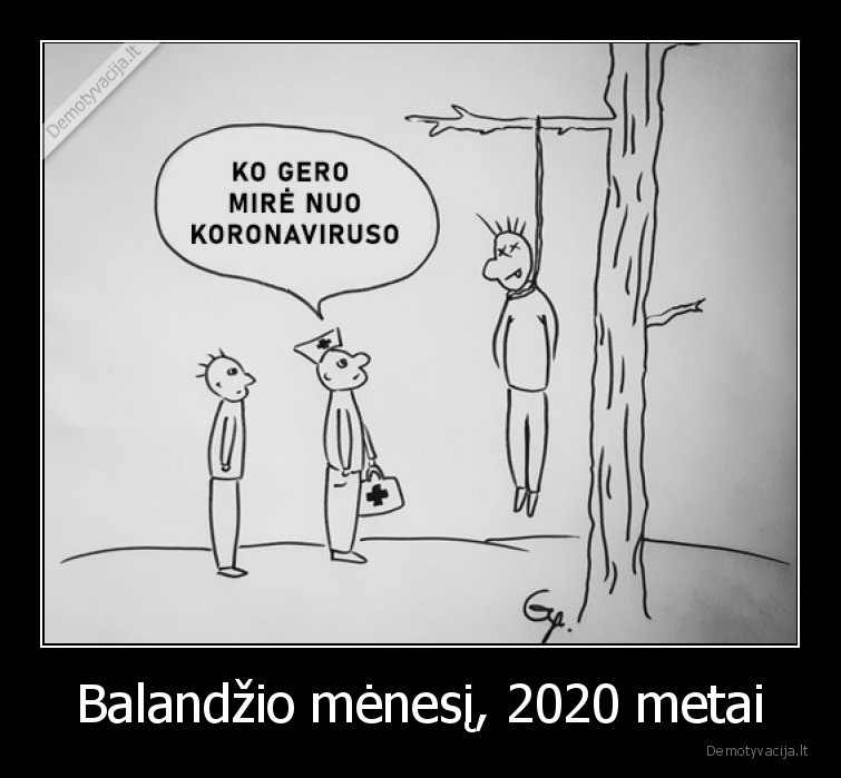 Balandžio mėnesį, 2020 metai - 