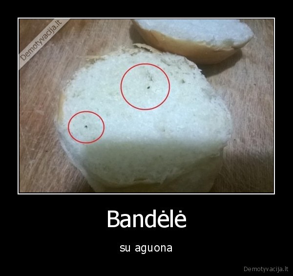 Bandėlė - su aguona