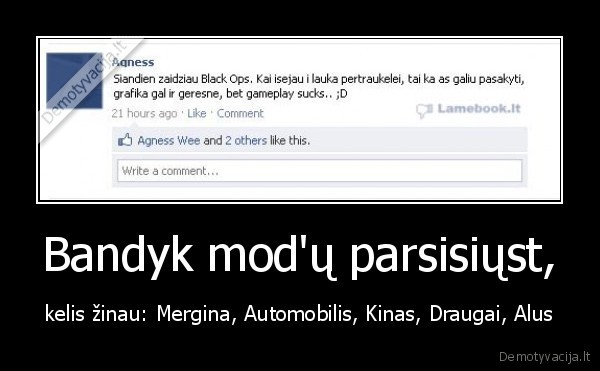 Bandyk mod'ų parsisiųst, - kelis žinau: Mergina, Automobilis, Kinas, Draugai, Alus