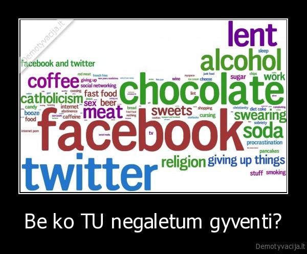 Be ko TU negaletum gyventi? - 