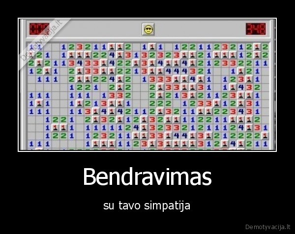 Bendravimas - su tavo simpatija