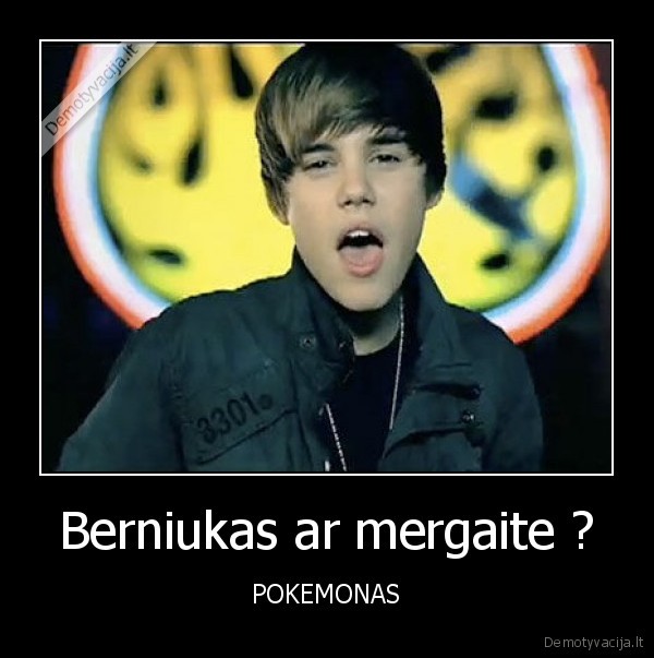 Berniukas ar mergaite ? - POKEMONAS