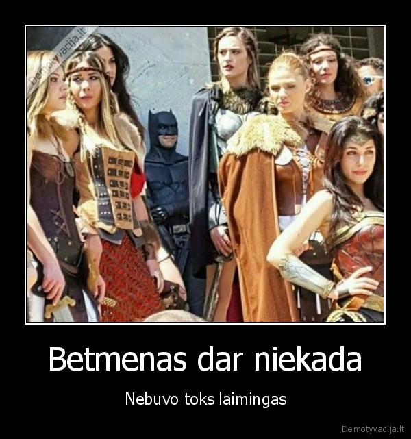 Betmenas dar niekada - Nebuvo toks laimingas