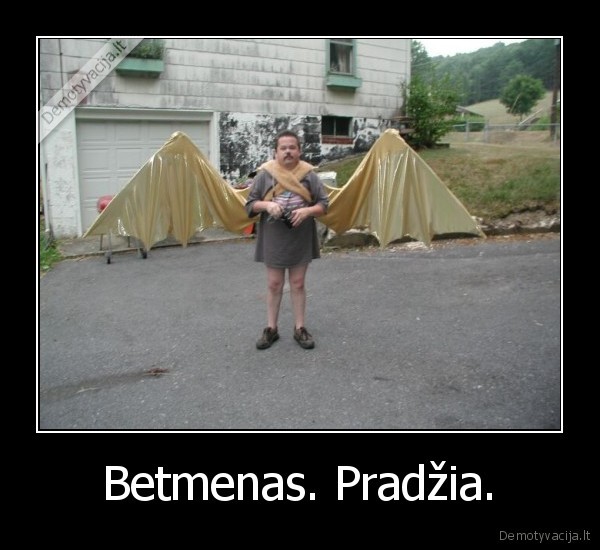 Betmenas. Pradžia. - 