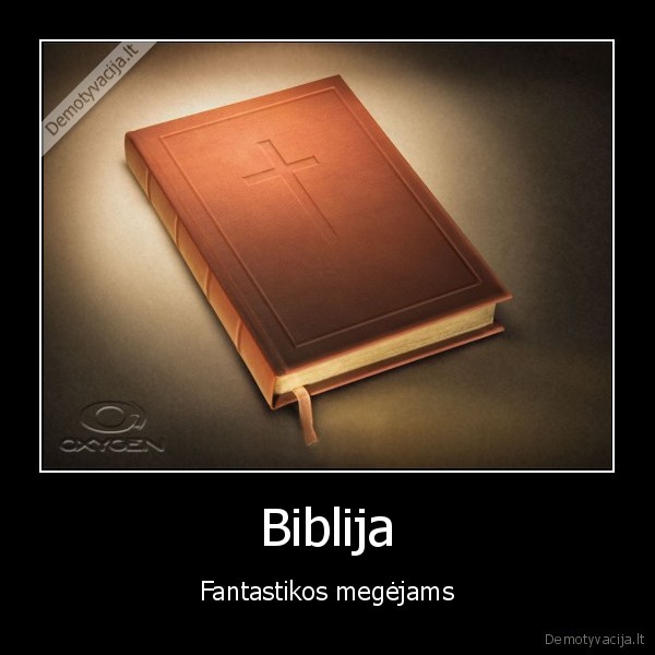 Biblija - Fantastikos megėjams