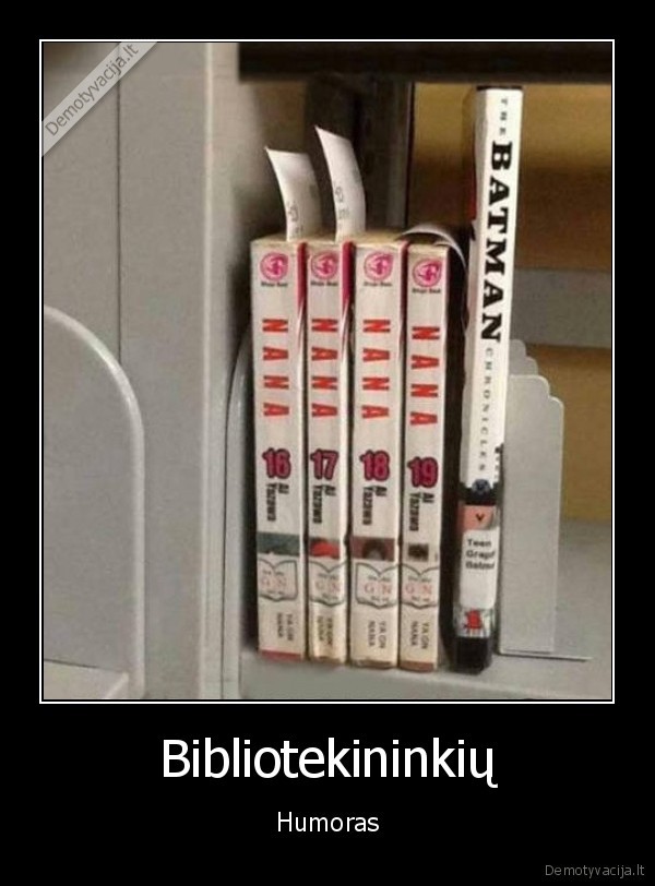Bibliotekininkių - Humoras