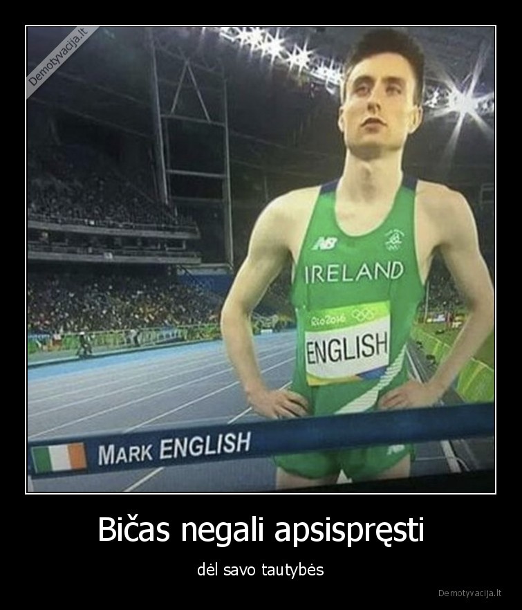 Bičas negali apsispręsti - dėl savo tautybės