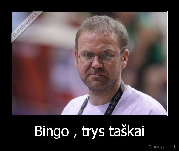 Bingo , trys taškai - 