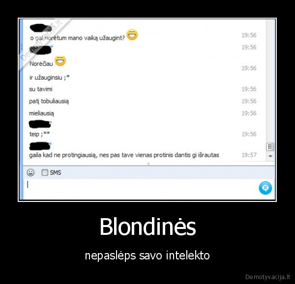 Blondinės - nepaslėps savo intelekto