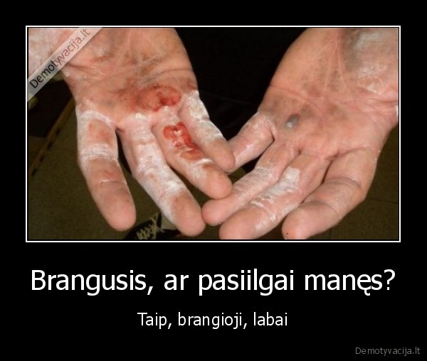 Brangusis, ar pasiilgai manęs? - Taip, brangioji, labai