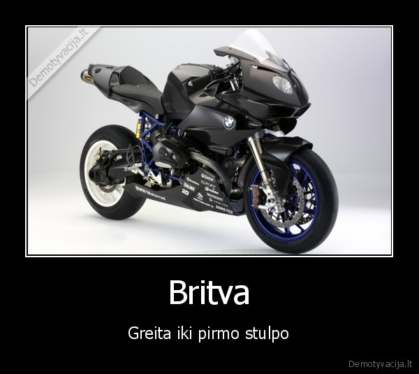 Britva - Greita iki pirmo stulpo