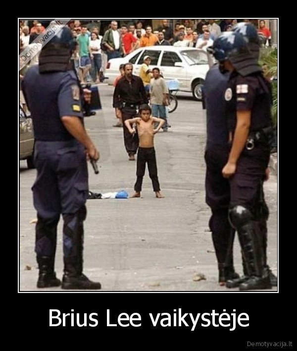 Brius Lee vaikystėje - 