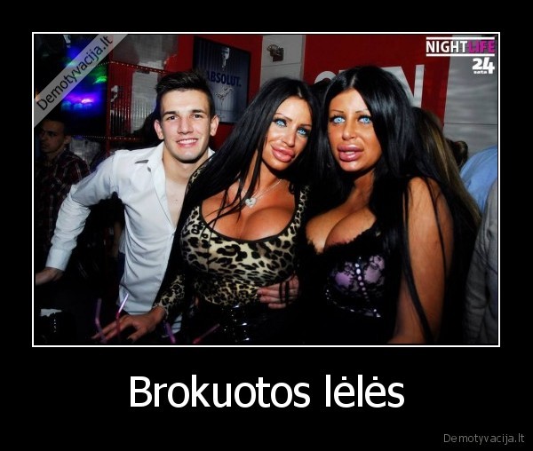 Brokuotos lėlės - 