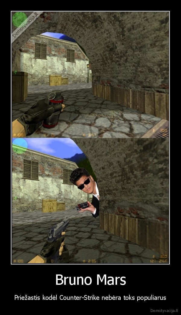 Bruno Mars - Priežastis kodėl Counter-Strike nebėra toks populiarus