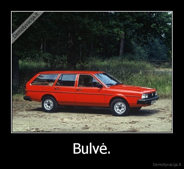 Bulvė. - 