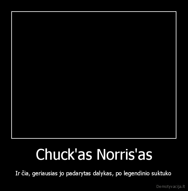 Chuck'as Norris'as