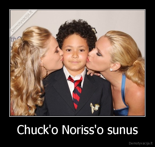 Chuck'o Noriss'o sunus - 
