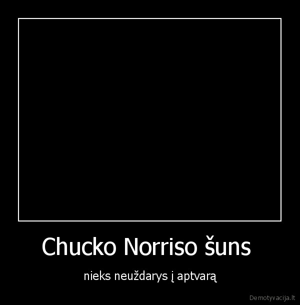 Chucko Norriso šuns 