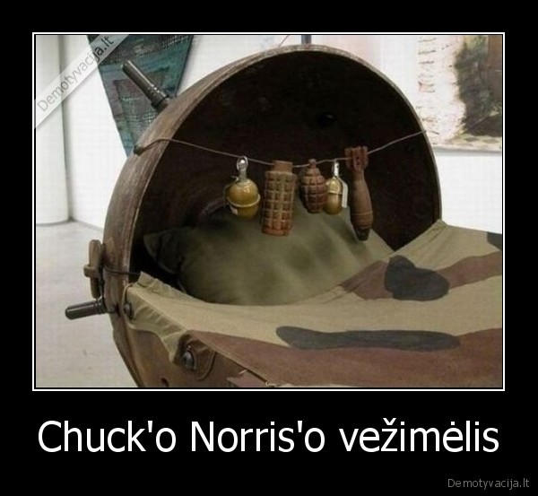 Chuck'o Norris'o vežimėlis - 