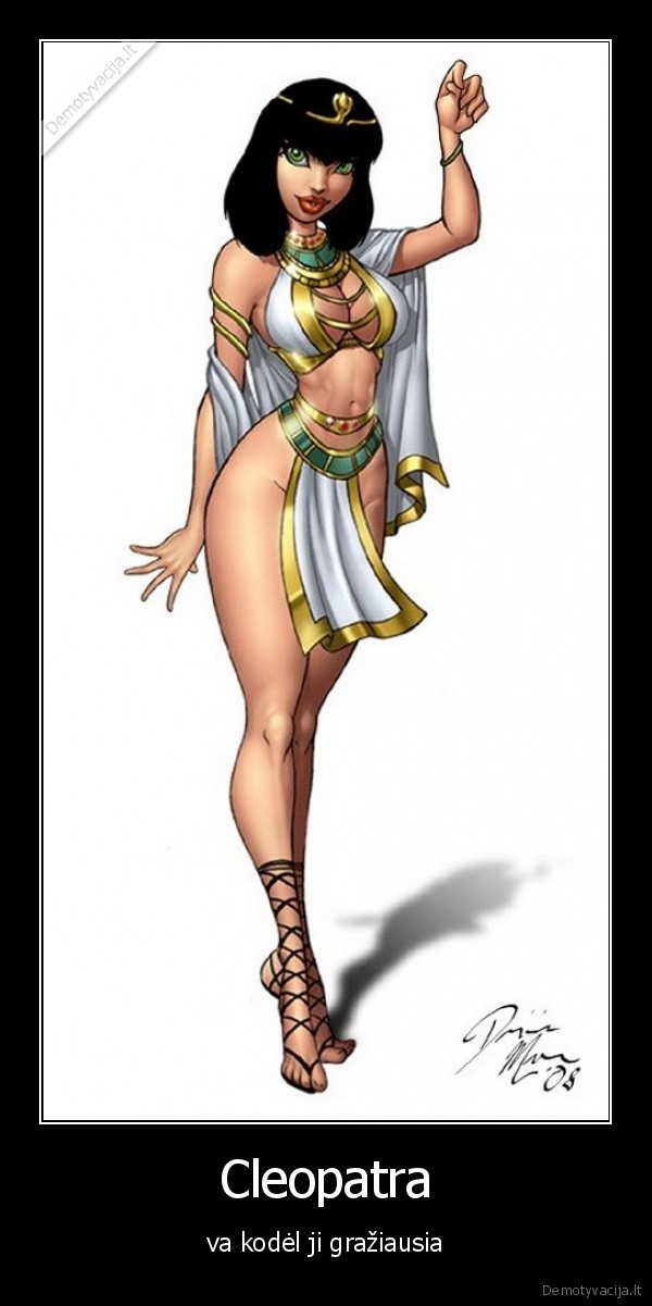 Cleopatra - va kodėl ji gražiausia