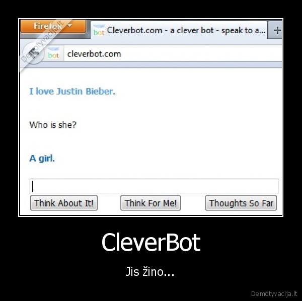 CleverBot - Jis žino...