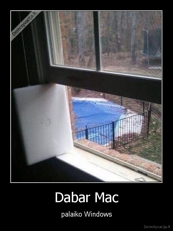 Dabar Mac - palaiko Windows