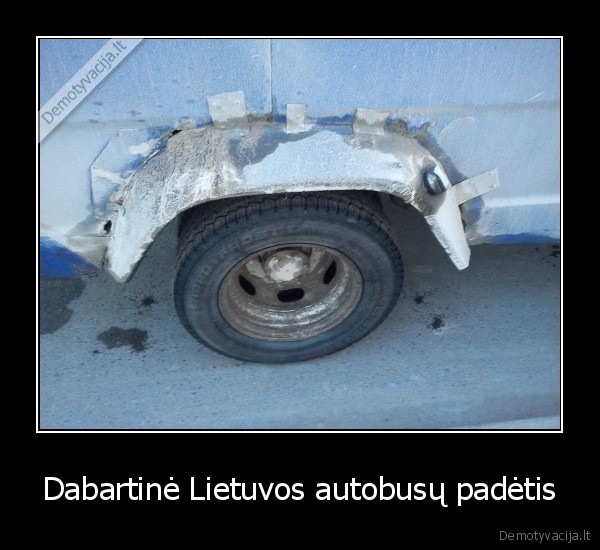 Dabartinė Lietuvos autobusų padėtis - 