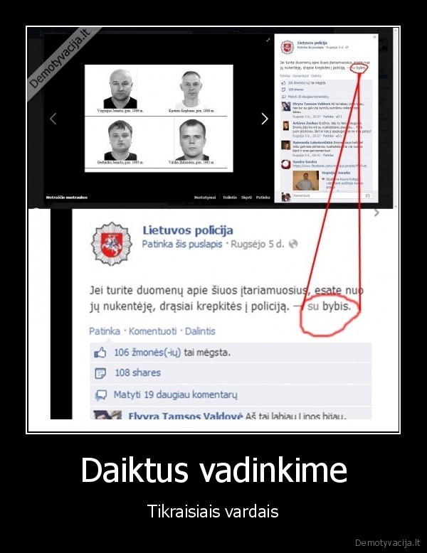 Daiktus vadinkime - Tikraisiais vardais