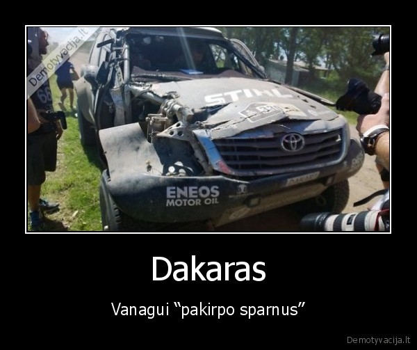 Dakaras - Vanagui “pakirpo sparnus”