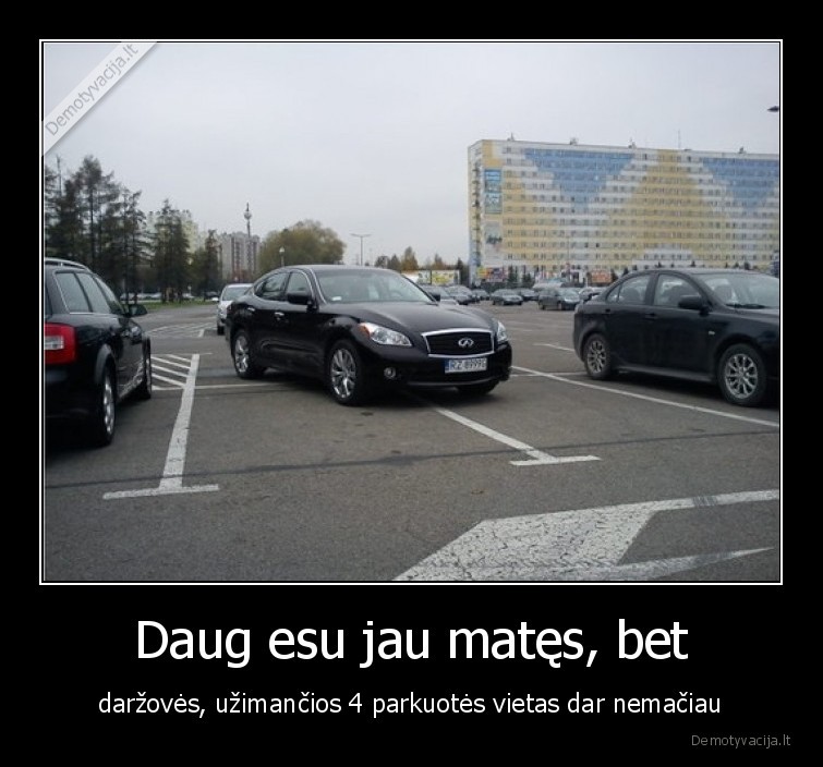 Daug esu jau matęs, bet - daržovės, užimančios 4 parkuotės vietas dar nemačiau