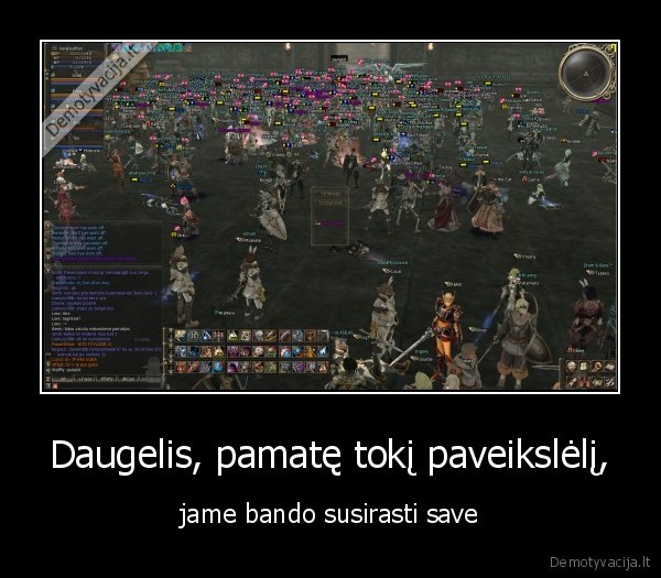 Daugelis, pamatę tokį paveikslėlį, - jame bando susirasti save