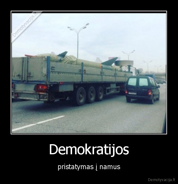 Demokratijos - pristatymas į namus