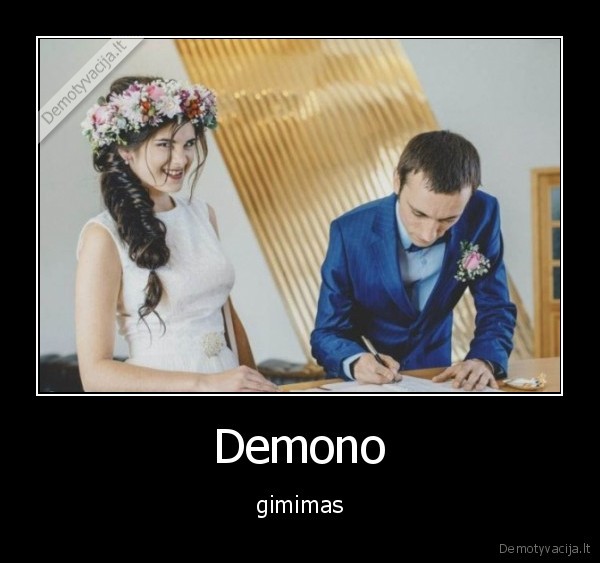 Demono - gimimas