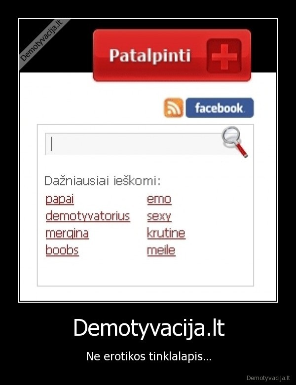 Demotyvacija.lt - Ne erotikos tinklalapis...