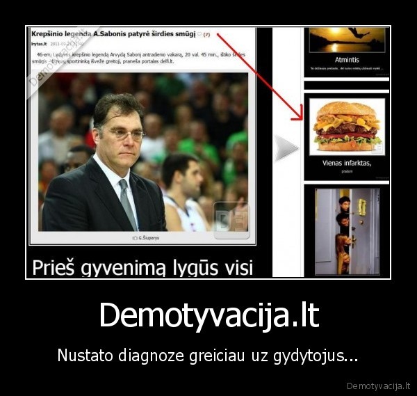 Demotyvacija.lt - Nustato diagnoze greiciau uz gydytojus...