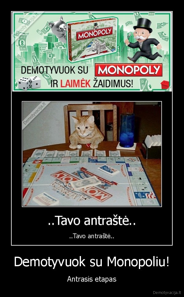 Demotyvuok su Monopoliu! - Antrasis etapas