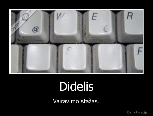 Didelis - Vairavimo stažas.