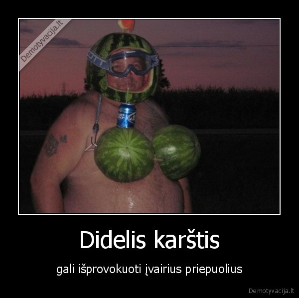 Didelis karštis - gali išprovokuoti įvairius priepuolius