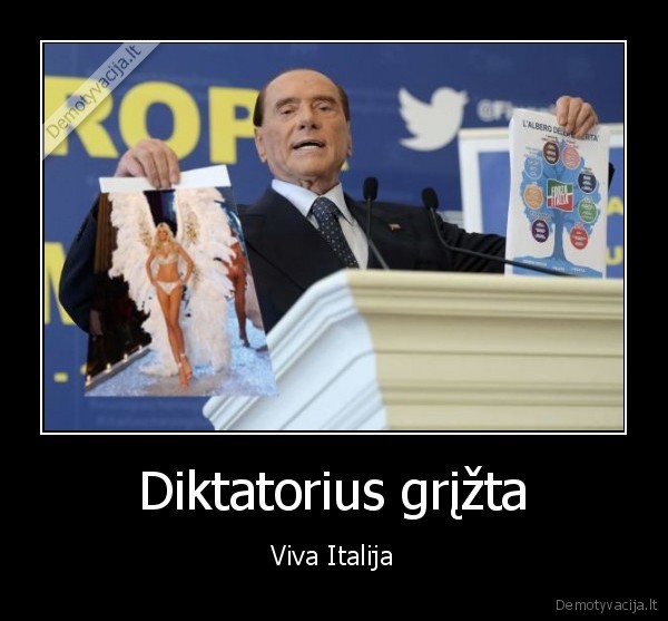 Diktatorius grįžta - Viva Italija