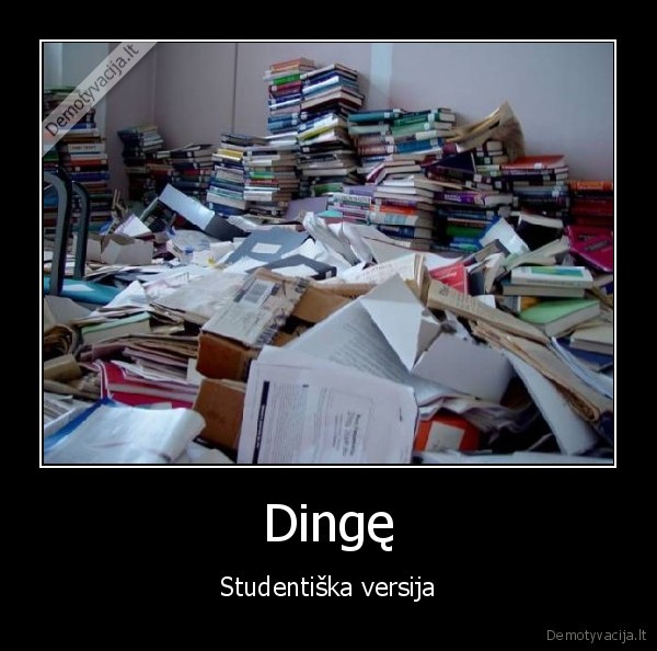 Dingę - Studentiška versija