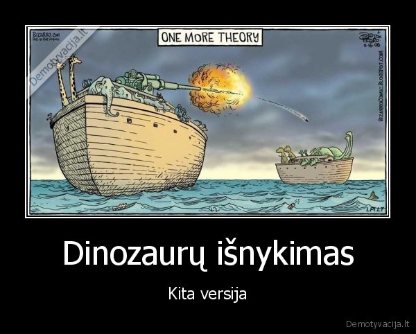 Dinozaurų išnykimas - Kita versija