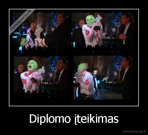 Diplomo įteikimas - 