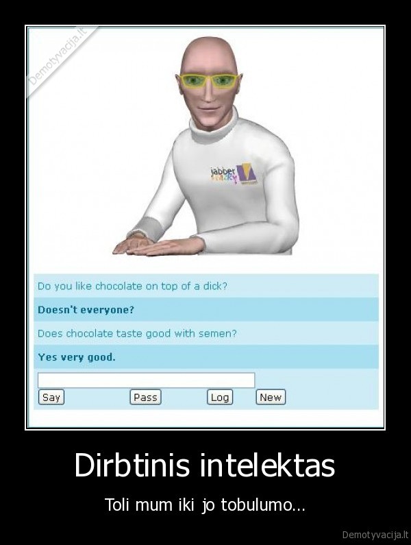 Dirbtinis intelektas - Toli mum iki jo tobulumo...