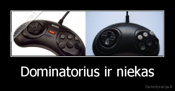 Dominatorius ir niekas - 