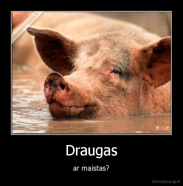 Draugas - ar maistas?