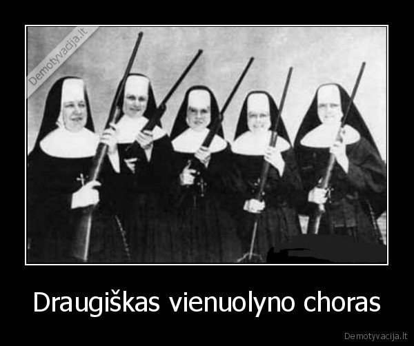 Draugiškas vienuolyno choras - 