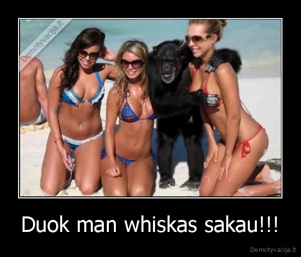 Duok man whiskas sakau!!! - 