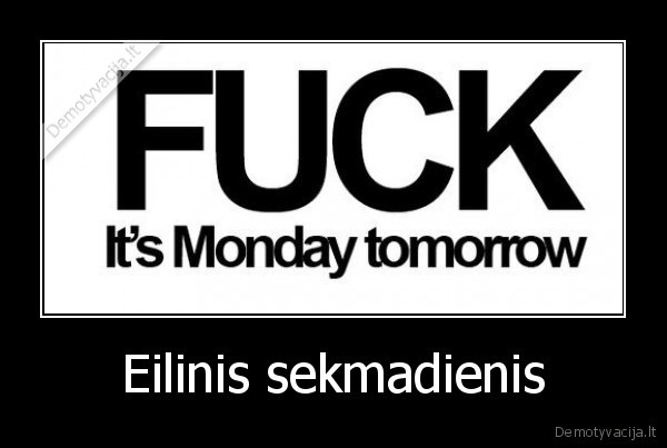 Eilinis sekmadienis - 