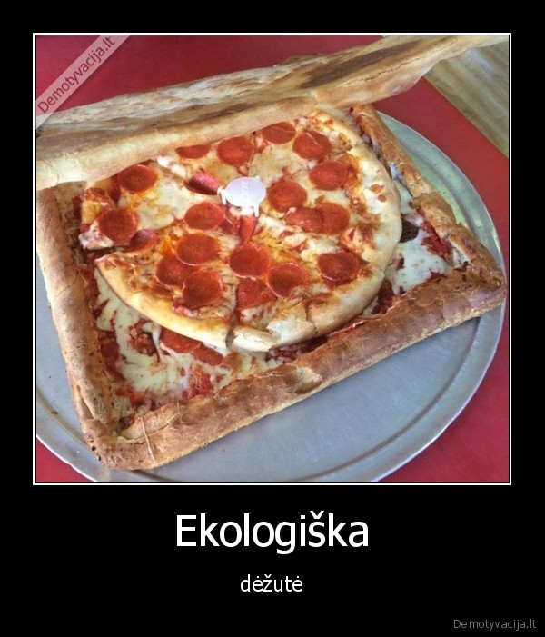 Ekologiška - dėžutė