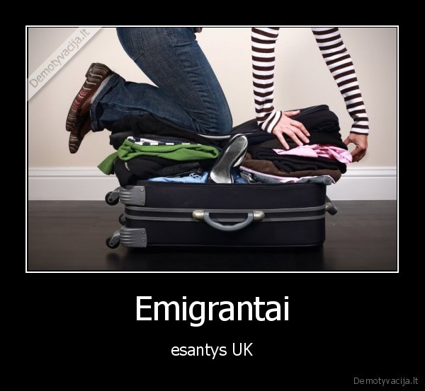 Emigrantai - esantys UK